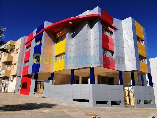 Habillage façades en Alucobond 