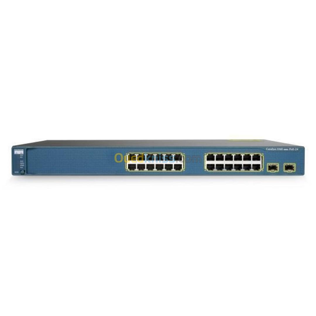 Switche Cisco 24 Ports Giga + 2 Port SFP ( Niveau 3 / L3 )