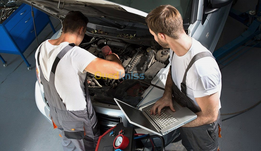 Scanner électricité auto. Service rapide 