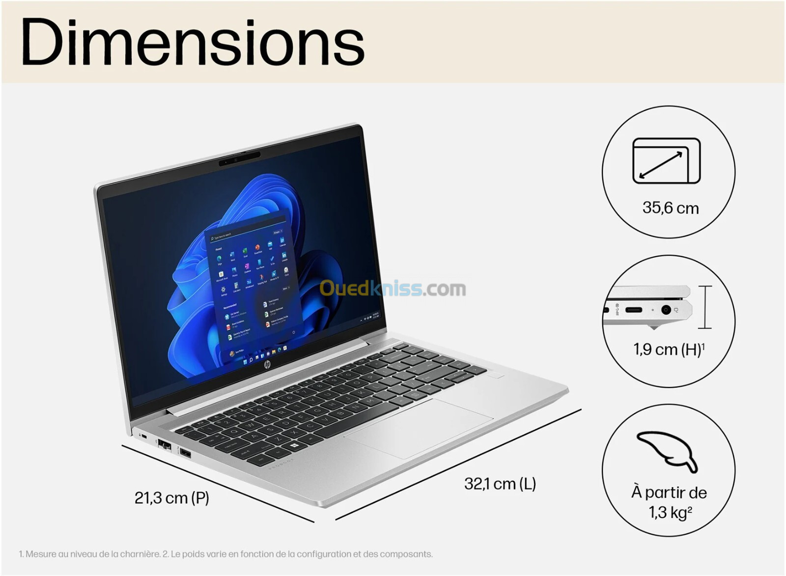 HP PROBOOK 445 G10 RYZEN 5-7530U/16G/256SSD/VEGA 6/14"/WIN11