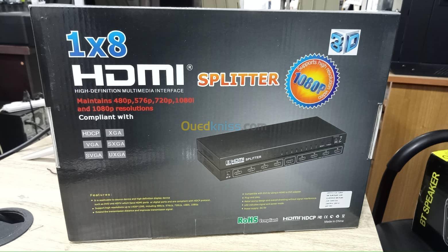 Splitter HDMI 8/ 16 ports (sorties)