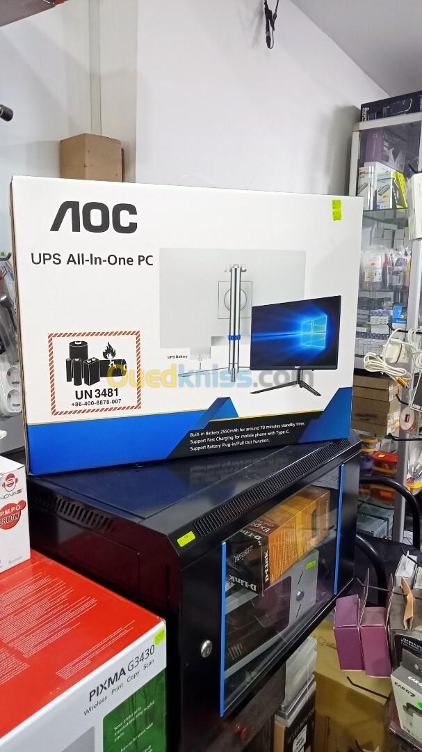 PC All-In-One AOC [i5 12ème/ 16Gb RAM/ 512Gb SSD NVMe/ 24"]