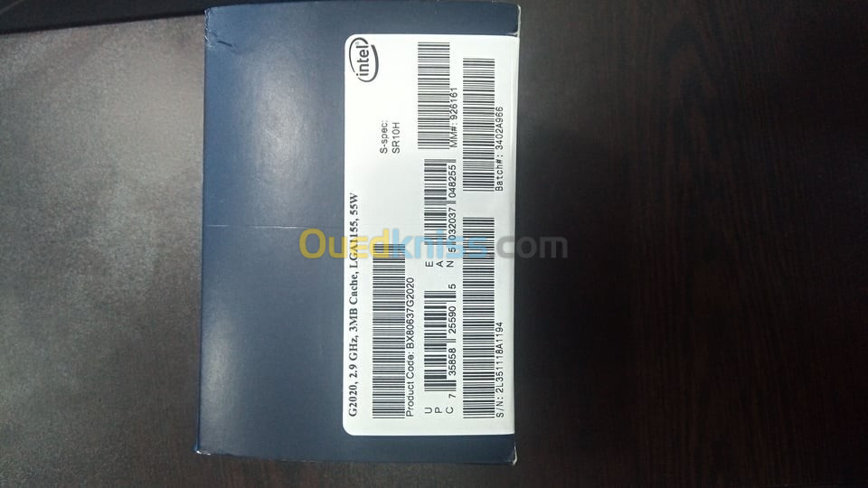 Processeur Intel Pentium G2020 + Ventilo (BOX)