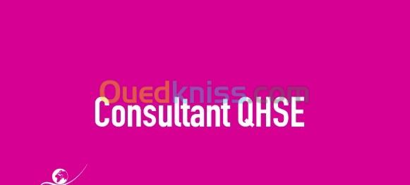 Consultant en management de qualité & HSE (QHSE)
