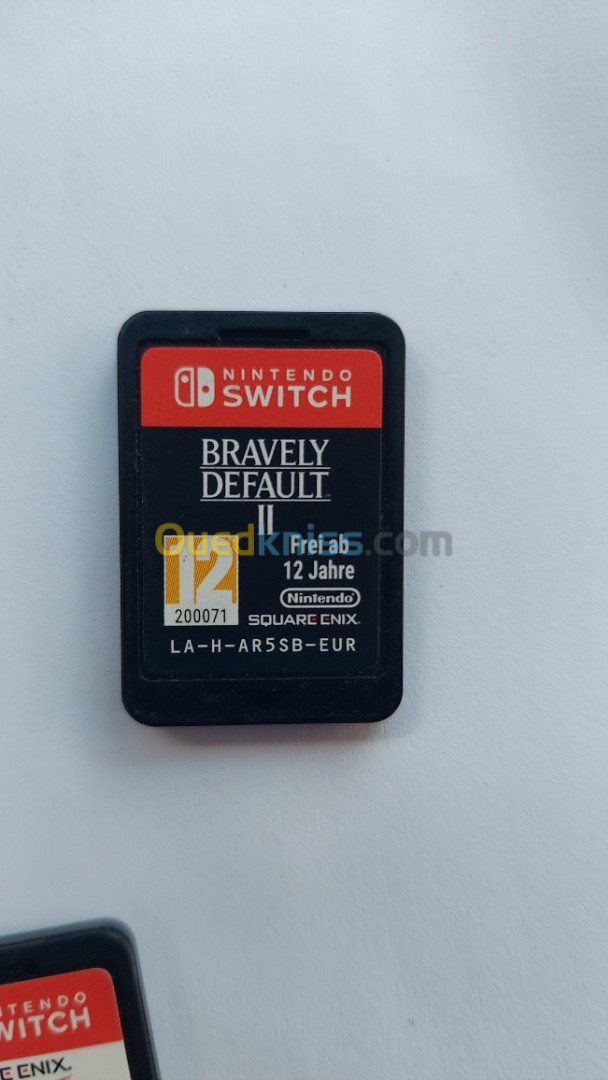 Jeux switch dragonQuest s Bravely défault 2