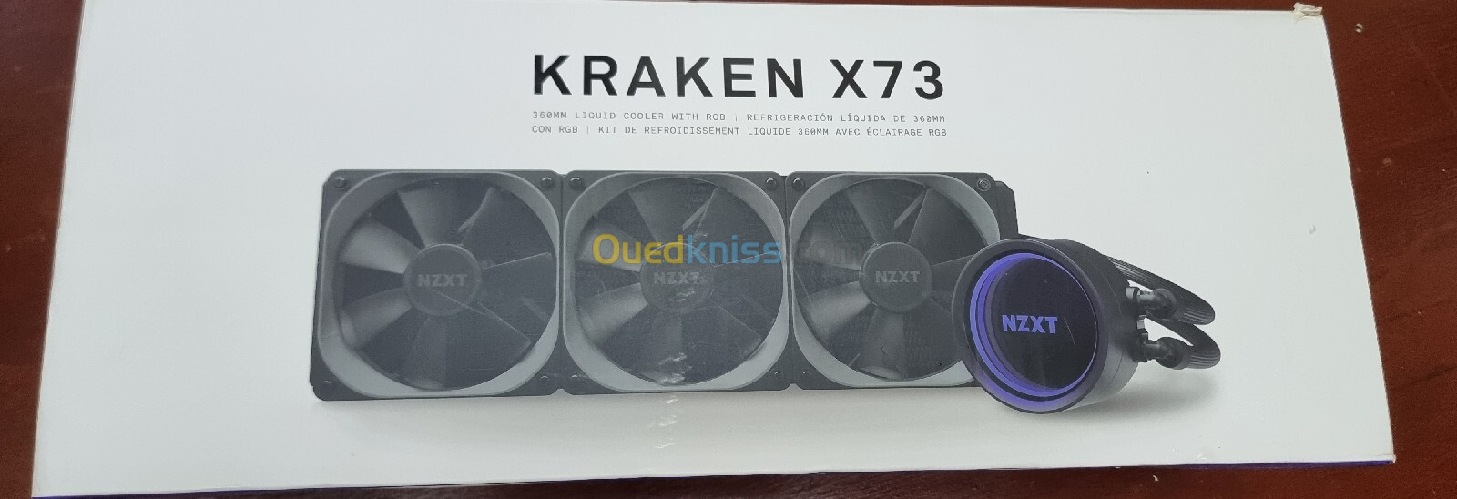 Refroidissement CPU AIO NZXT Kraken x73 360mm