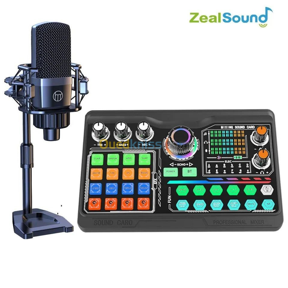 Zealsound طقم التعليق الصوتي الإحترافي