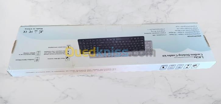 Clavier & Souris Sans Fil 