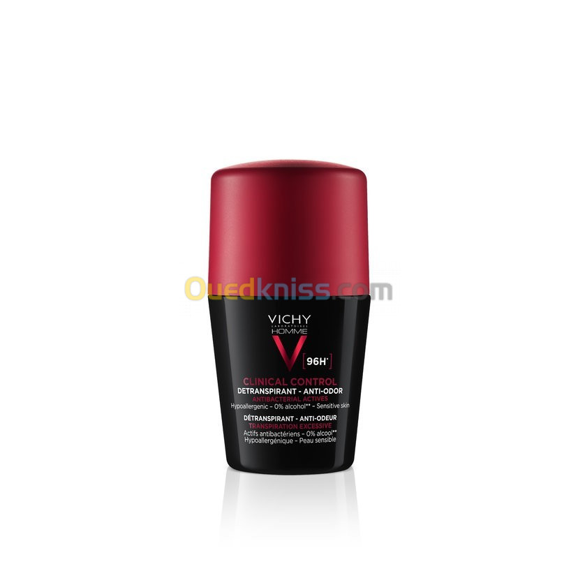 Vichy Déodorant homme Clinical Control 96h-72h-48h