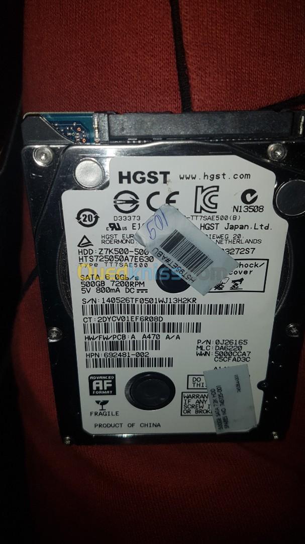 Disque dur interne HDD 500GB