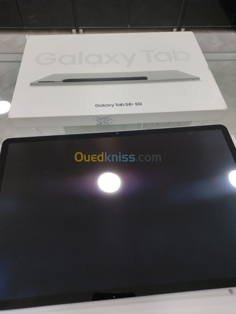 Samsung Tab S8 plus 256/8 cellulaire 5G coffret 🇬🇧