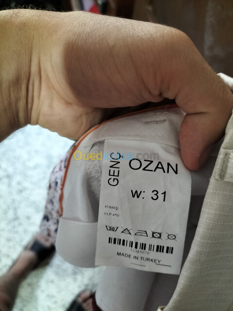 Pantalon genc ozan semi classique original