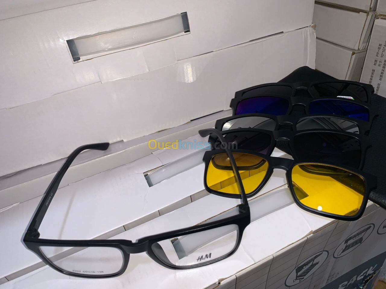 Lunette 6 En 1  2202A Optique / Soleil / Nuit