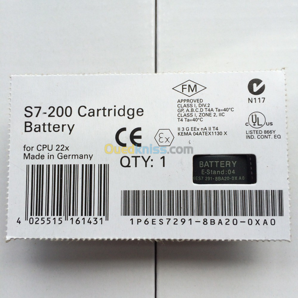 batterie SIMATIC S7-200