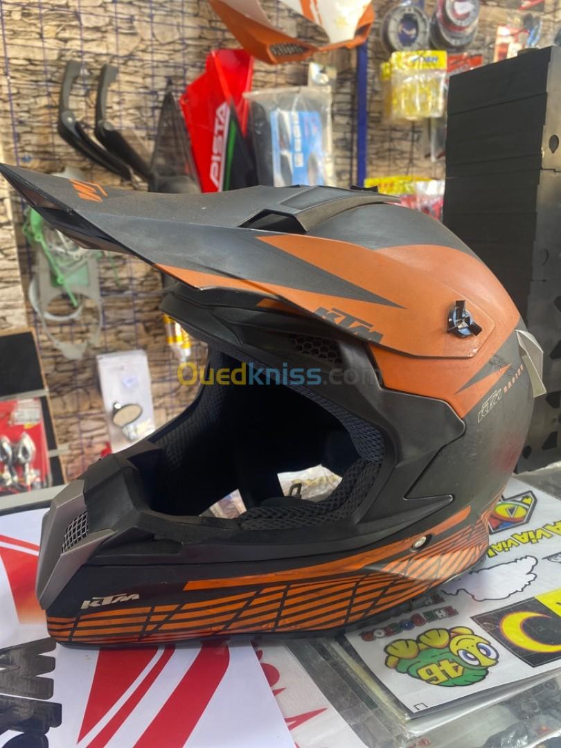 Casque moto crosse ktm