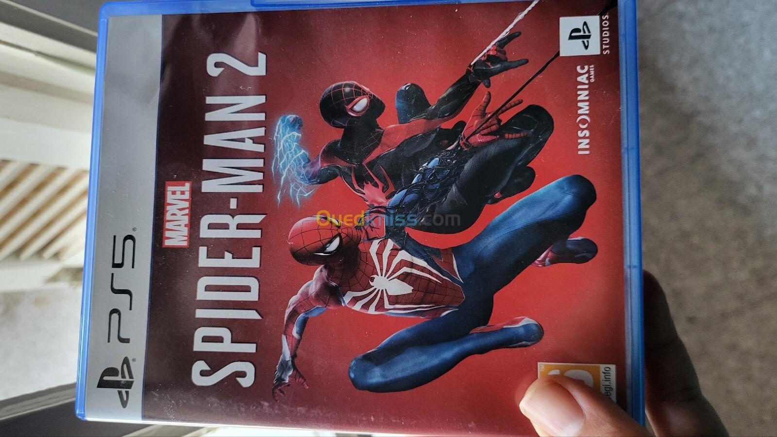 2 cd ps5 spider men 2 & assassin creed 