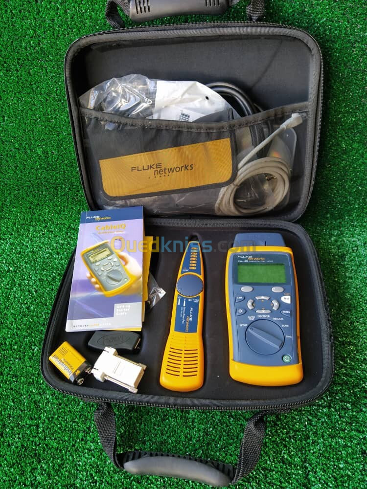 Testeur de qualification Fluke Networks CableIQ - Kit informatique avancé