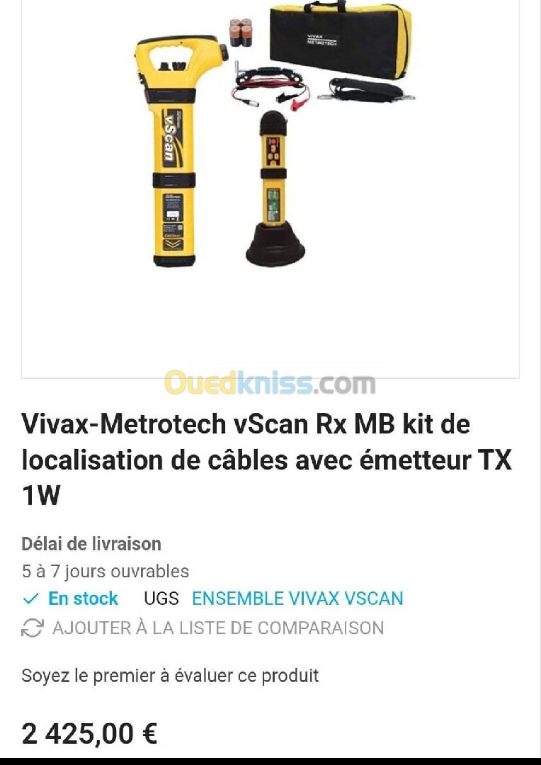  Kit Détecteur de réseaux Vivax vScan