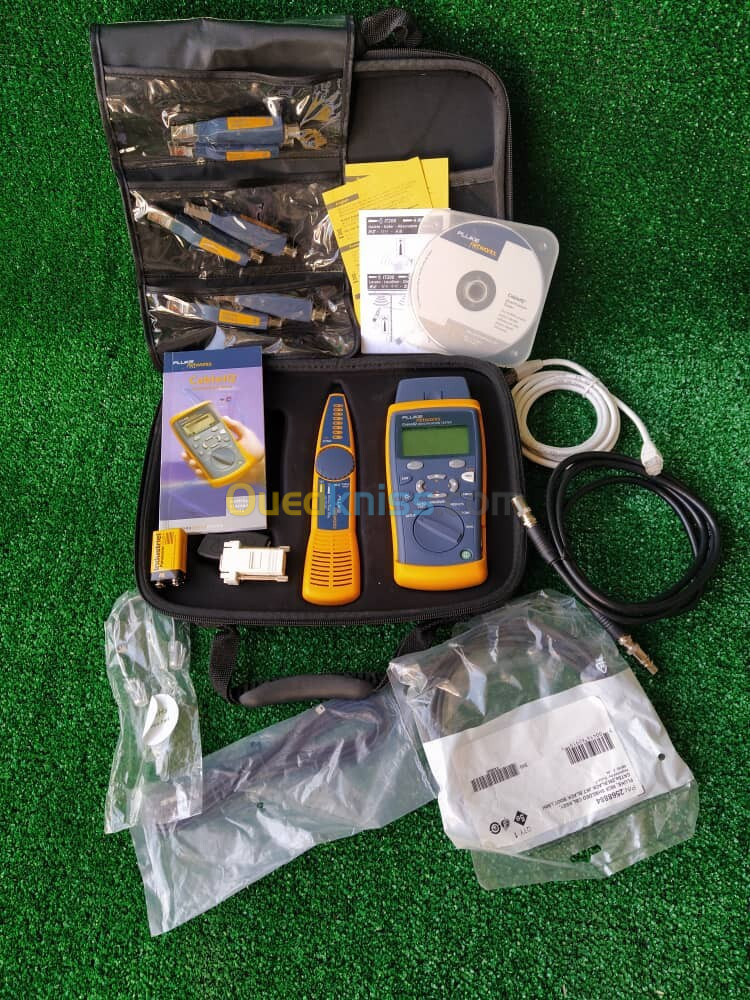 Testeur de qualification Fluke Networks CableIQ - Kit informatique avancé