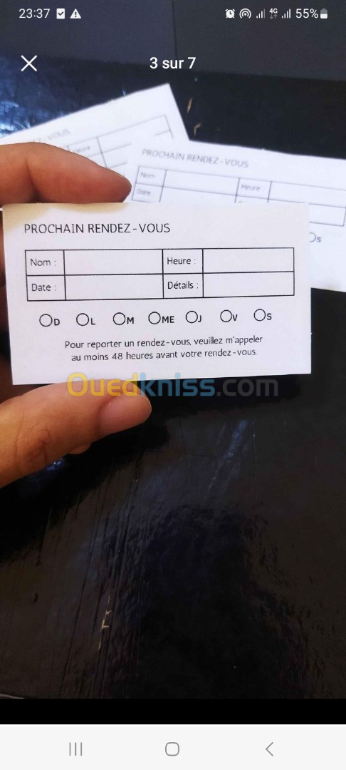 Carte visite professionnelle 