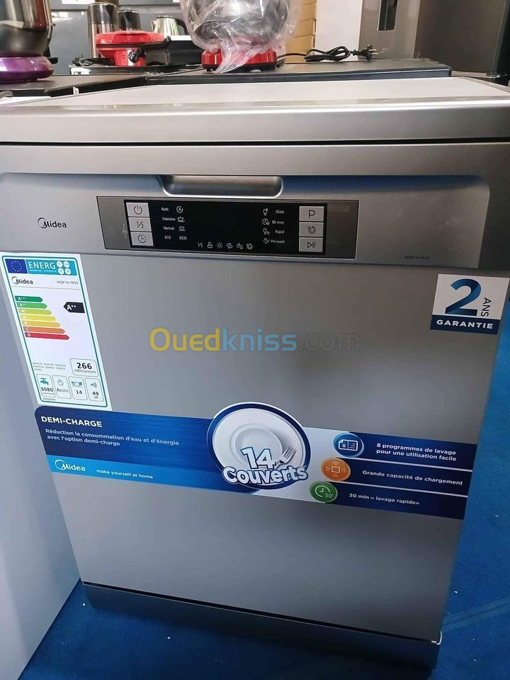 LAVE VAISSELE MIDEA 14 COUVERTS 