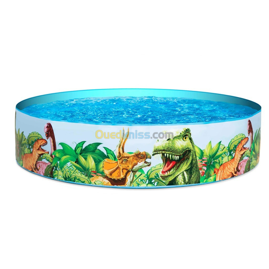 Piscine AquariumRonde en Vinyle et PVC Transparente Pour Enfants 183x38cm#55030