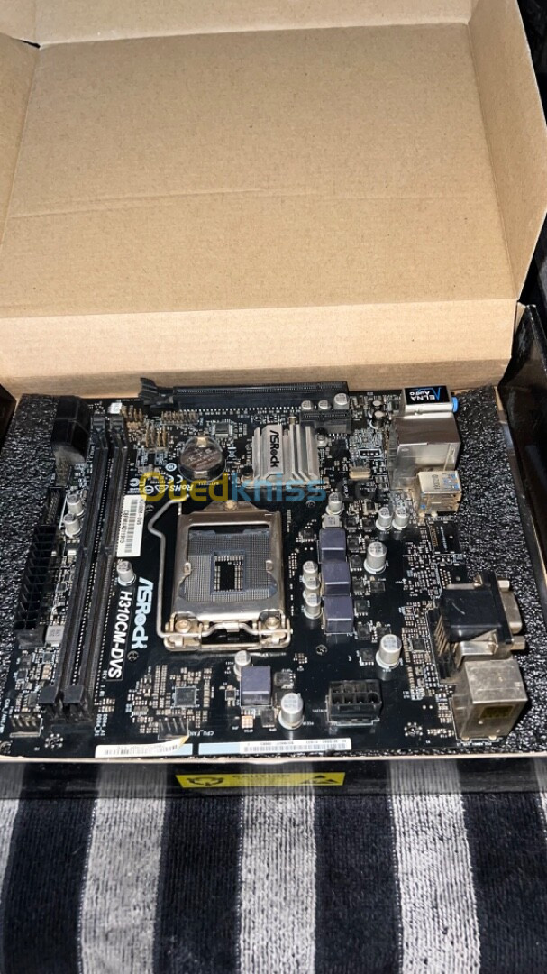 CARTE MERE H310CM-DVS ASROCK + i3 9100f