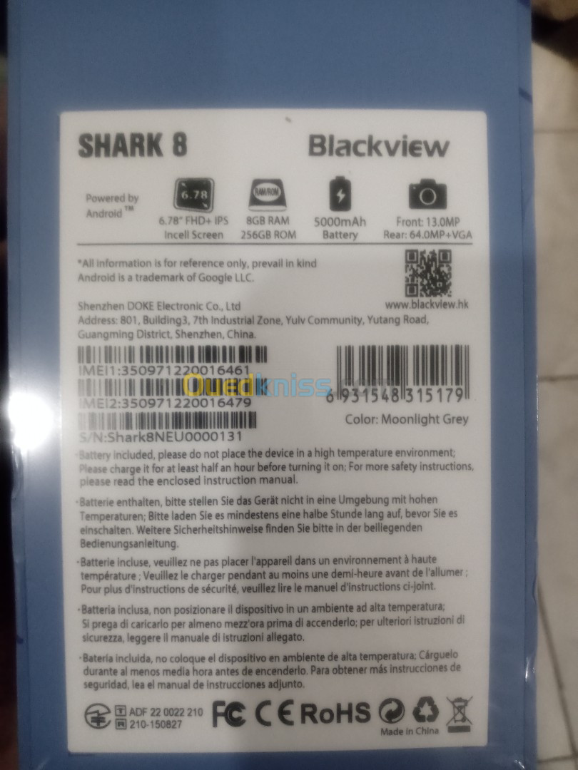 Blackview Shark 8