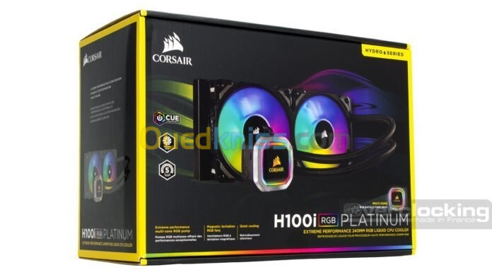 Watercooling corsair Hydro 100i rgb.