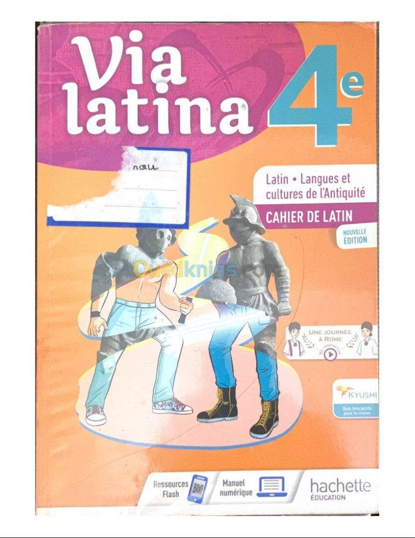 Livre Latin quatrième via latina