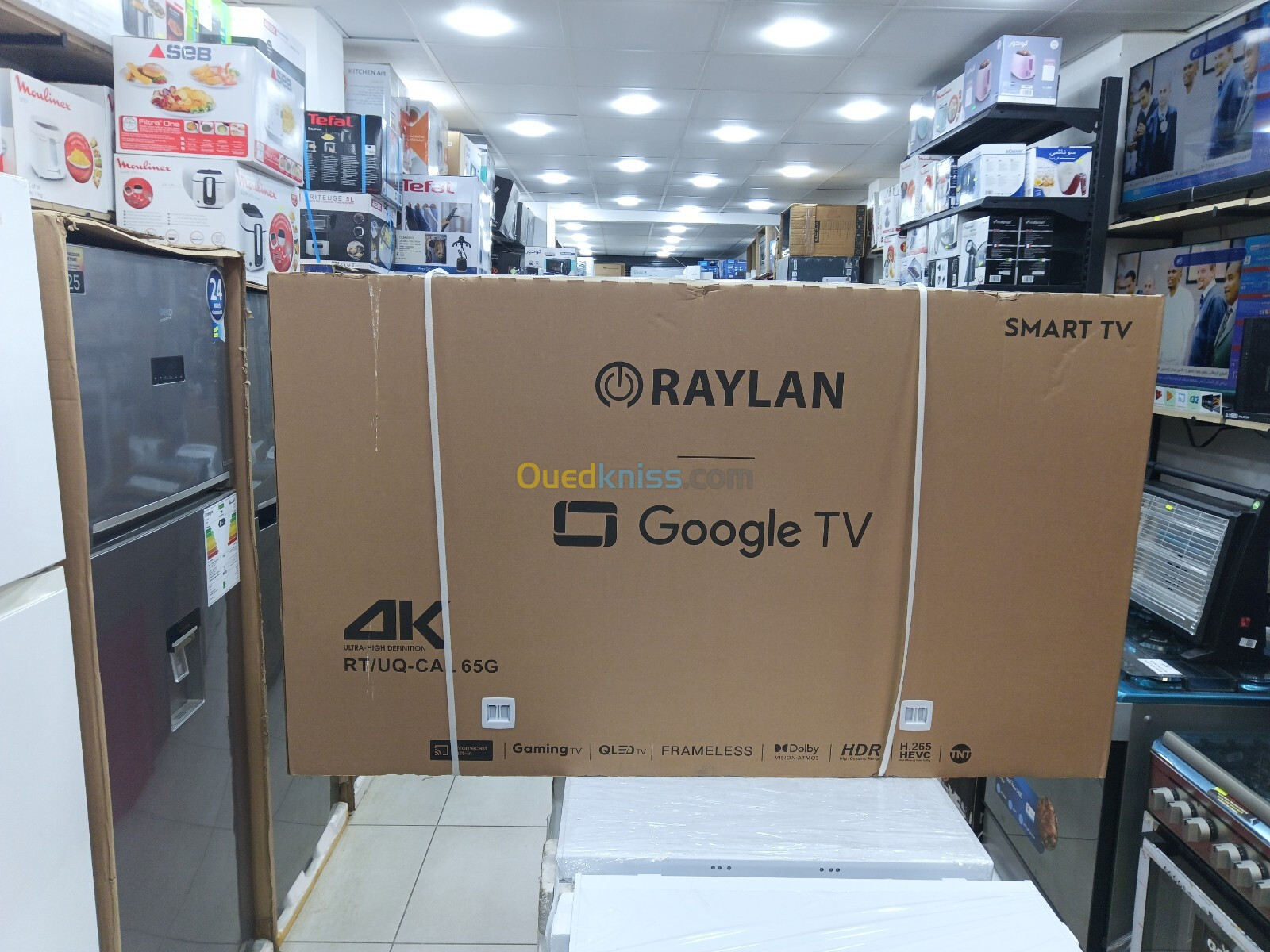 SUPER NEW PROMO TV QLED RAYLAN 65 GOOGLE TV 120HZ GAMING