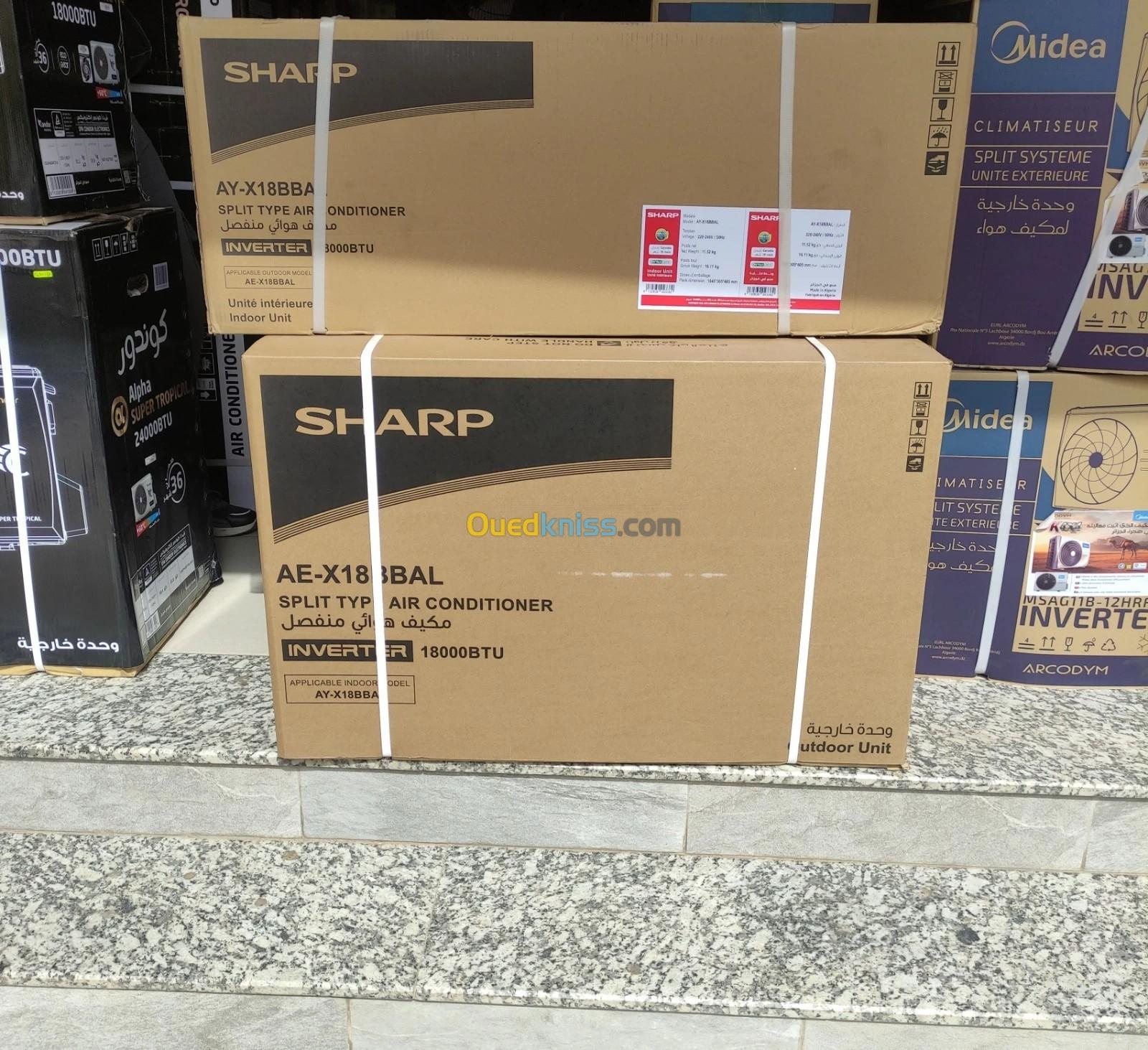 promo climatiseur sharp 18000 btu T3-inverter