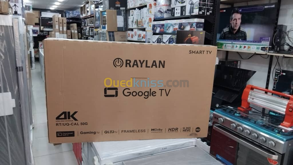 SUPER PROMO TV RAYLAN 50 GOOGLE TV 120HZ GAMING