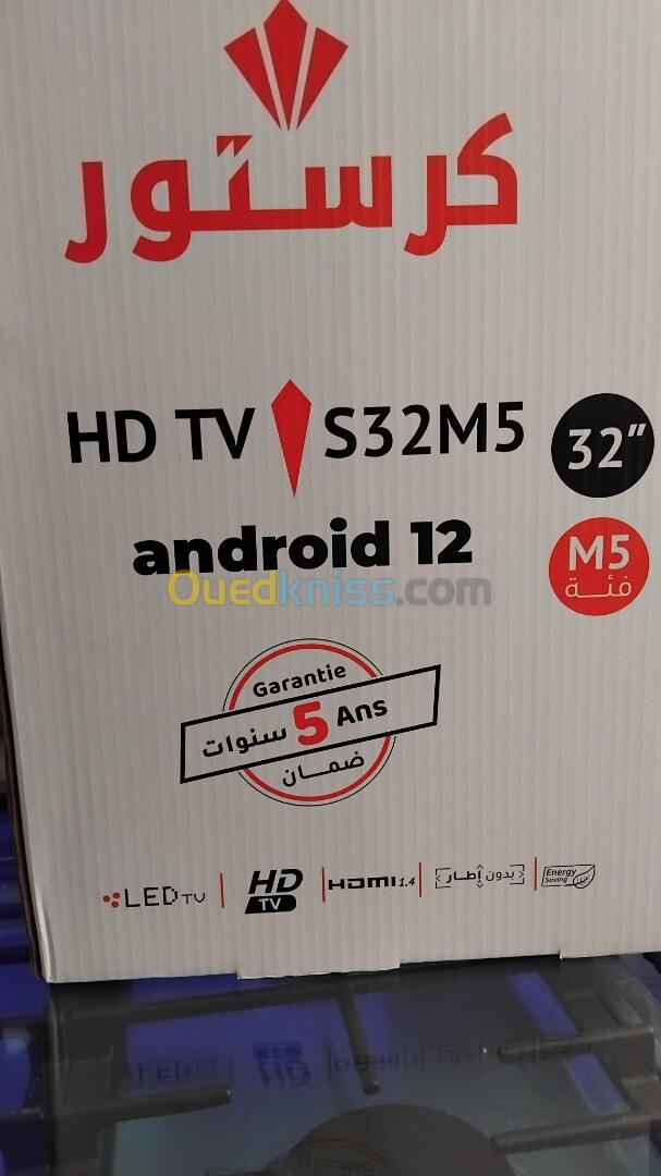 PROMO TV CRISTOR SMART ANNDROID 12 32M5 5 ANS GARANTIE