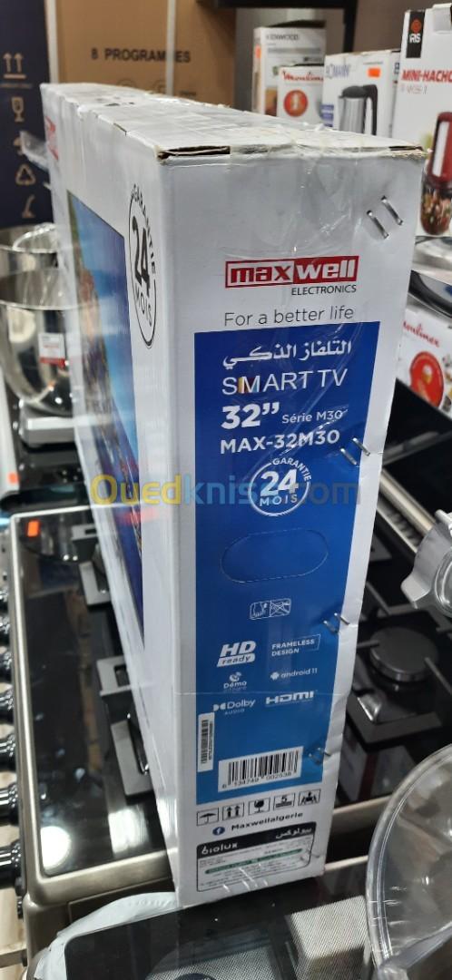 PROMOTION TV MAXWELL 32 SMART ANDROID 11 FRAMLESS