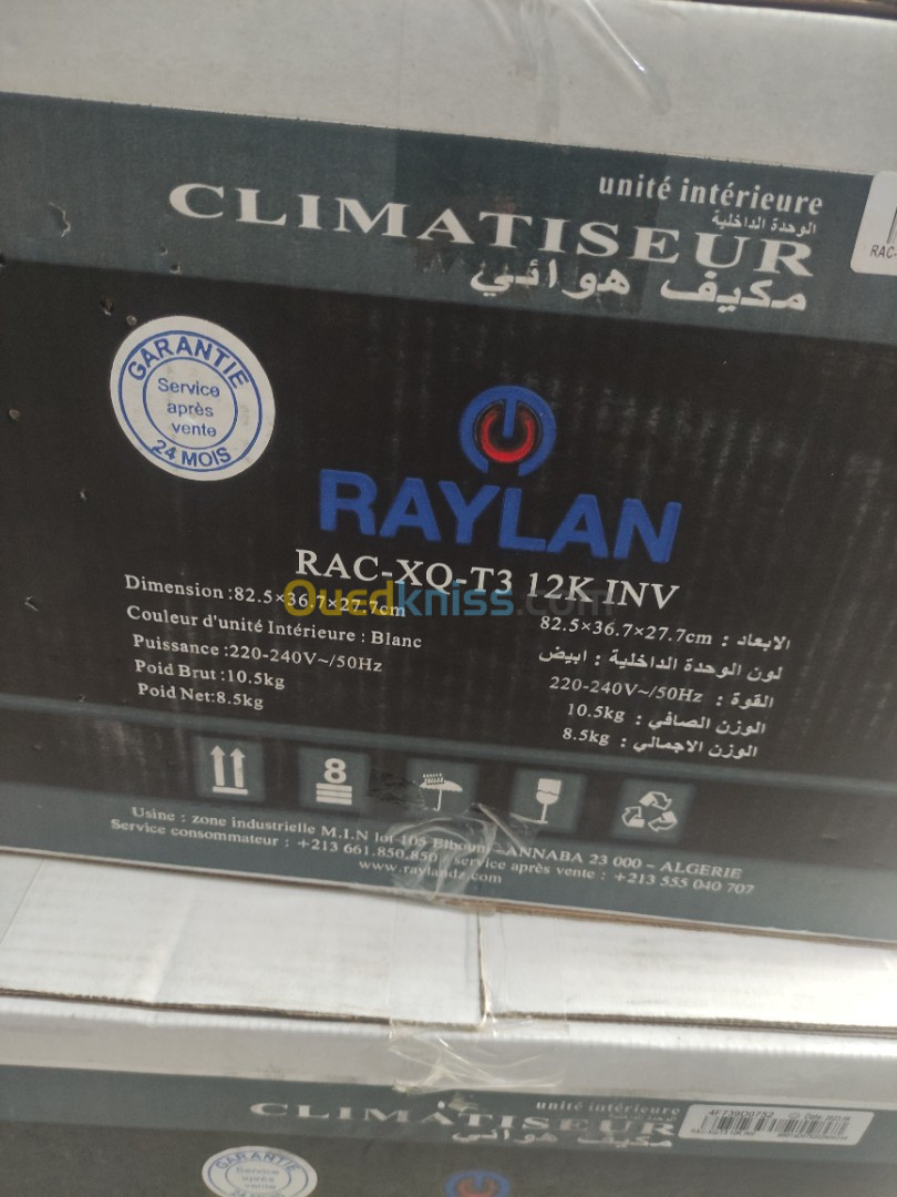 PROMO CLIMATISEUR RAYLAN 12000BTU TROPICAL-INVERTER