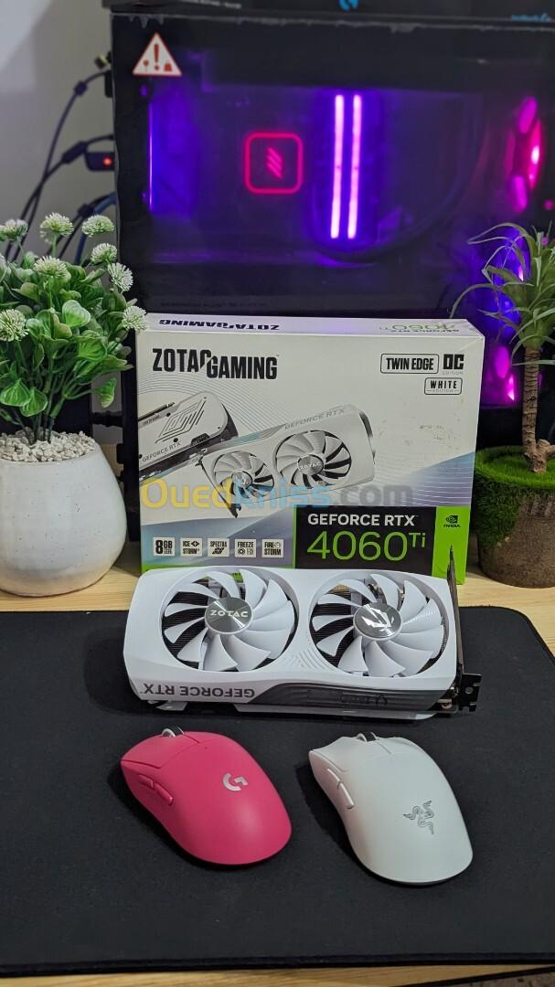 ZOTAC GAMING GeForce RTX 4060 Ti 8GB Twin Edge OC White Edition