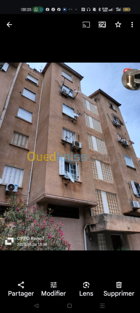 Vente Appartement F4 Alger Bordj el bahri