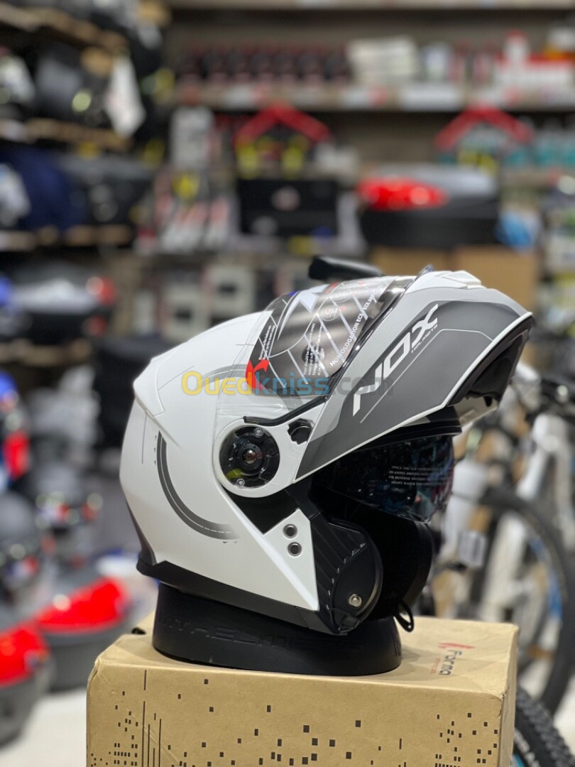 Casque MOTO NOX modulable 