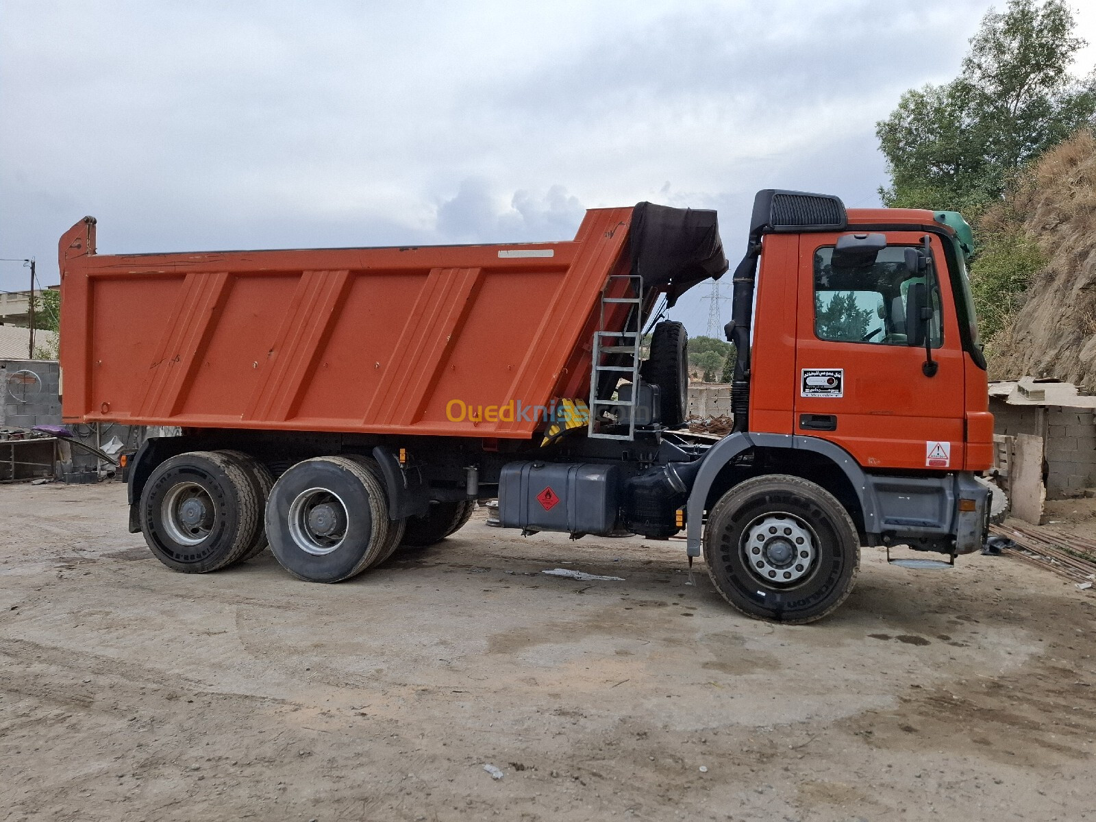 Mercedes actros Mercedes actros 6×4 aben 2007 