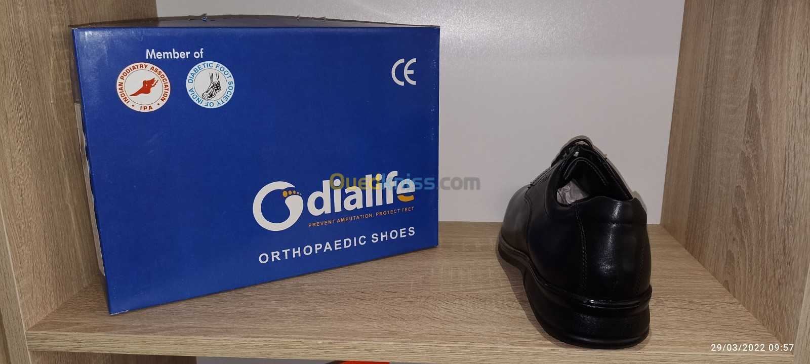 CHAUSSURES ORTHOPEDIQUE POUR DIABETIQUES "DIA SHOE 2"