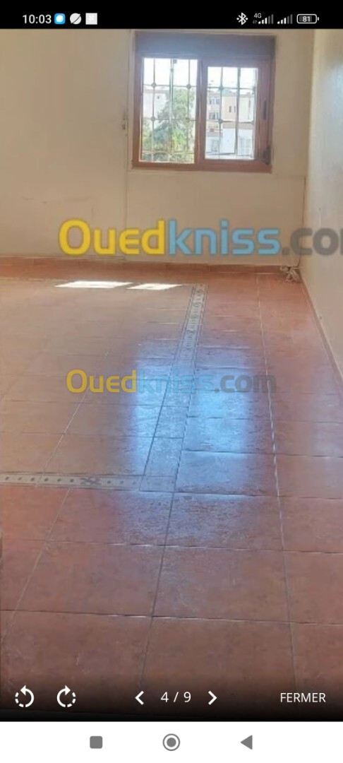 Location Appartement F3 Alger Kouba