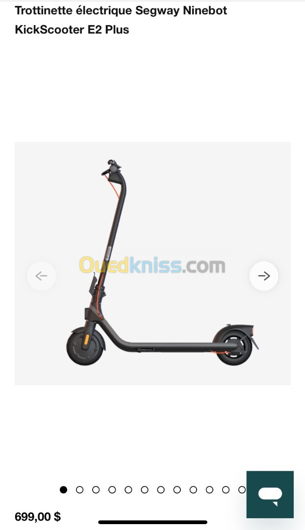 Ninebot kickscooter e2 plus 