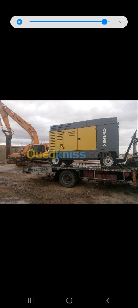 Atlas copco XRHS 366 22 BARS 2015