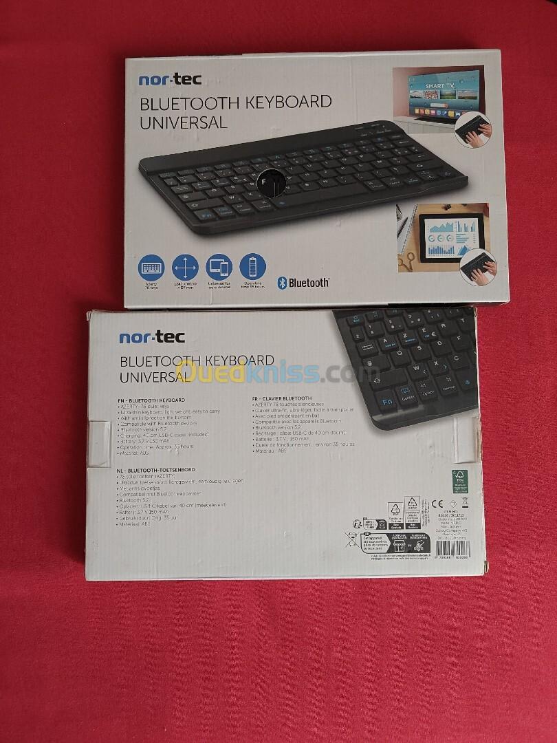 Clavier bluetooth universel pour smartphone tablette smart TV 