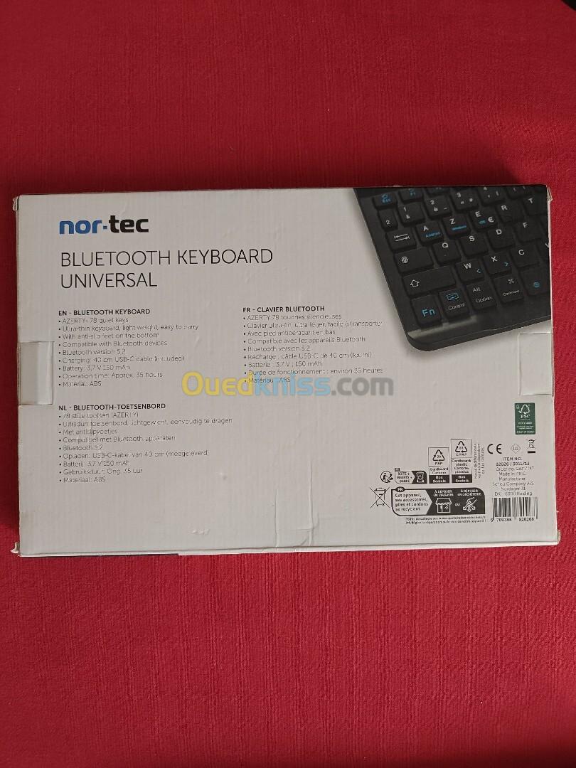 Clavier bluetooth universel pour smartphone tablette smart TV 