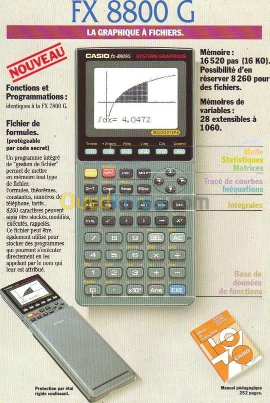 Calculatrice casio fx8800GC