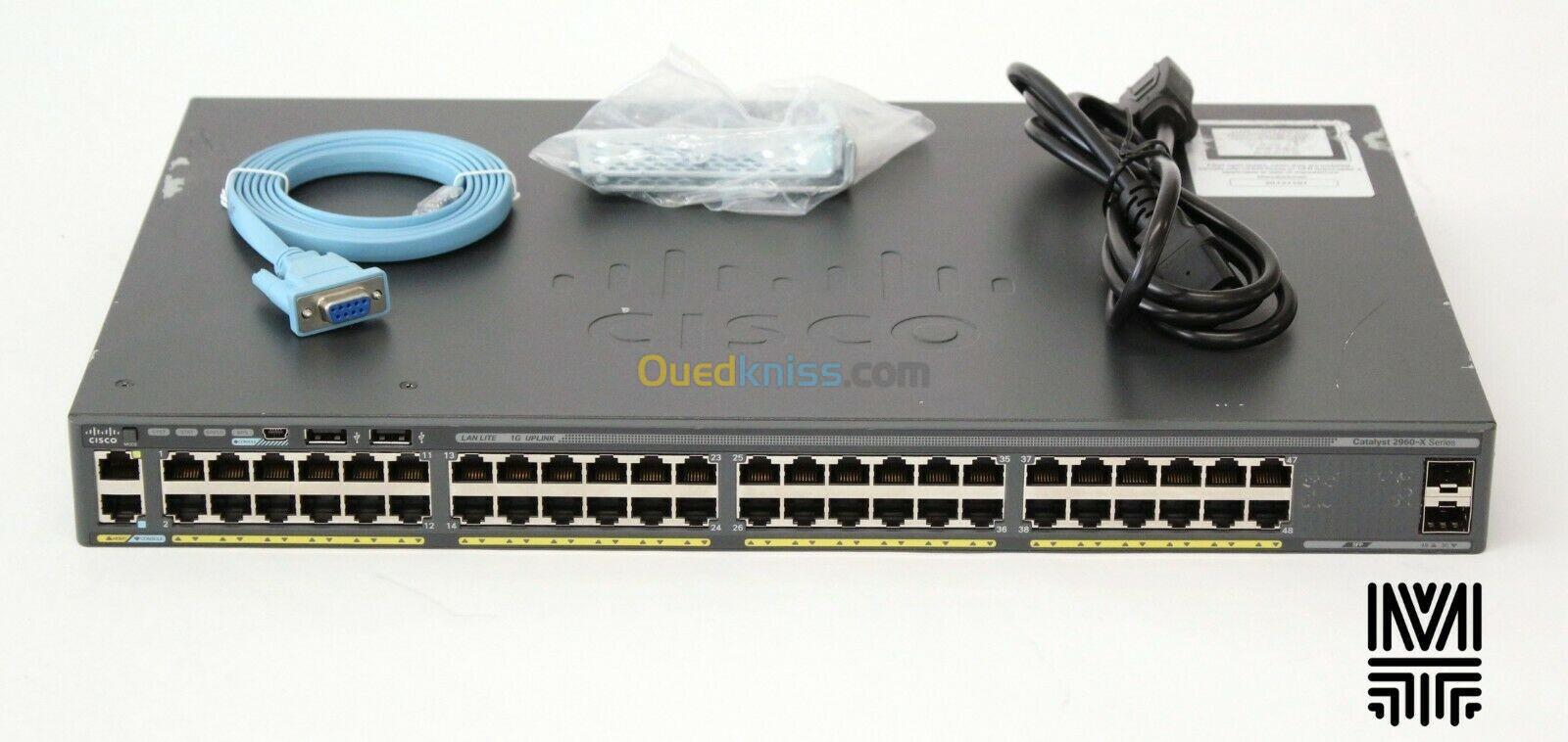 WS-C2960X-48TD-L SWITCH CISCO  Catalyst 2960-X 48 GigE, 2 x 10G SFP+, LAN Base