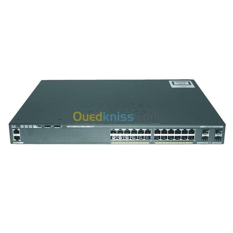 SWITCH CISCO 2960X-24PS-L PORT GIGA POE AVEC SFP