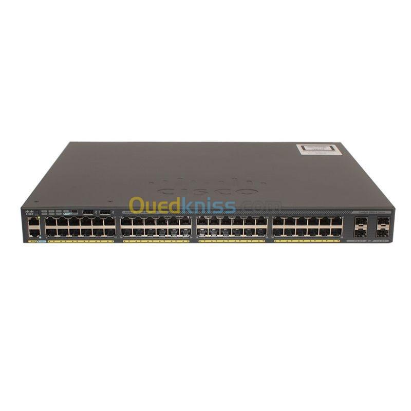 SWITCH CISCO WS-C2960X-48LPS-L 48 PORTS POE GIGABIT 